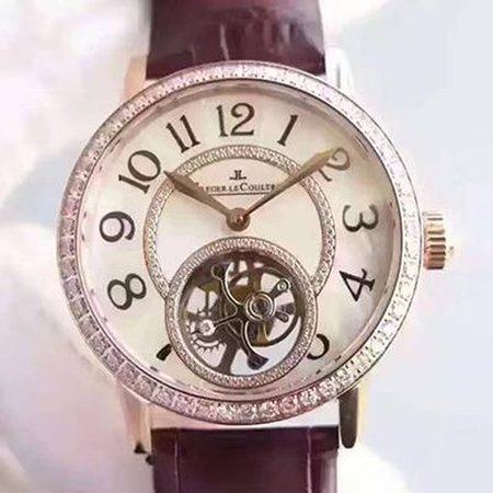 Jaeger-LeCoultre Rendez-Vous Tourbillon 3412405 White Mother Of Pearl Dial