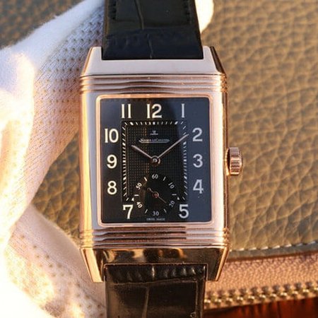 Jaeger LeCoultre Reverso Q3732470 Black Strap