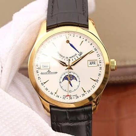 Jaeger-LeCoultre Master Calendar Q151242A 18K Yellow Gold Silver Dial