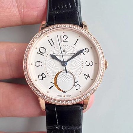 Jaeger-LeCoultre Rendez-Vous 3612420 34mm Rose Gold Case White Dial