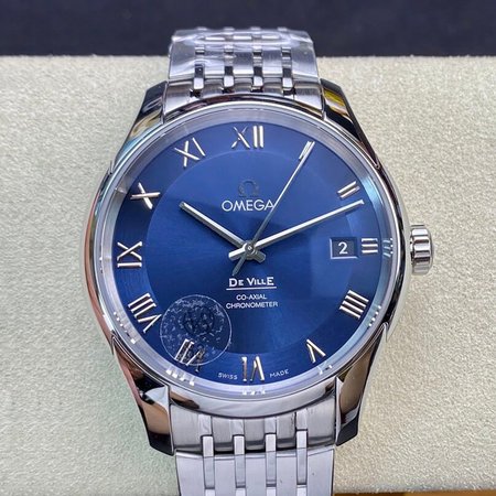 Omega De Ville 431.10.41.21.03.001 VS Factory Silver Stainless Steel