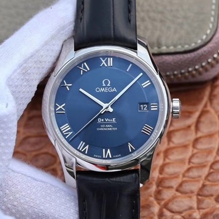 Omega De Ville 431.13.41.21.03.001 VS Factory Blue Dial