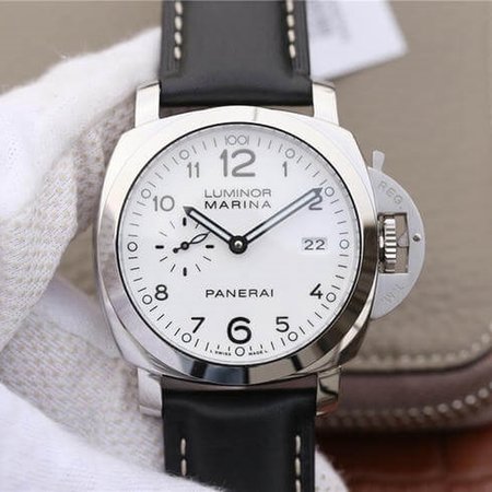 Panerai Luminor 1950 PAM00499 VS Factory White Strap