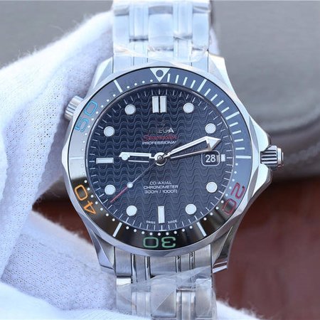 Omega Seamaster Diver 300M 522.30.41.20.01.001 V6 Factory Stainless Steel Strap