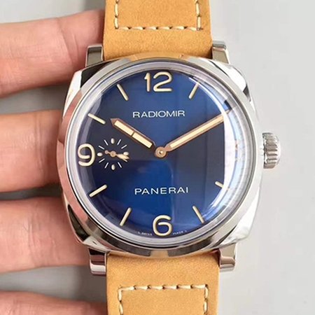 Panerai Radiomir 1940 PAM690 ZF Factory Blue Dial