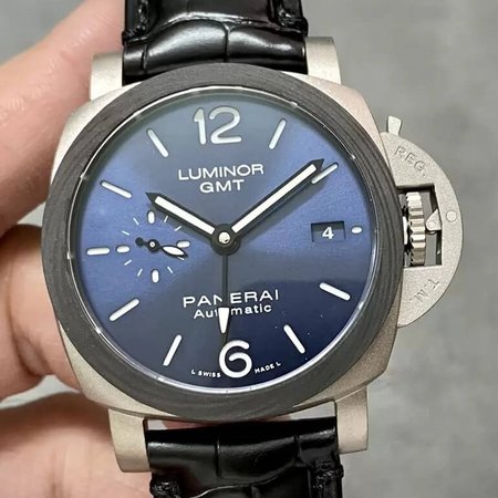 Panerai Luminor PAM01279 VS Factory Black Leather Strap