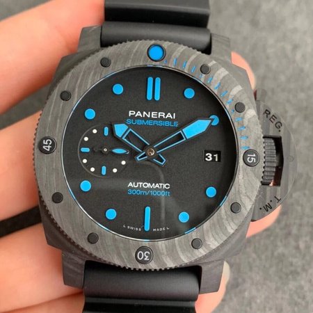 Panerai Submersible PAM00960 VS Factory Black Strap