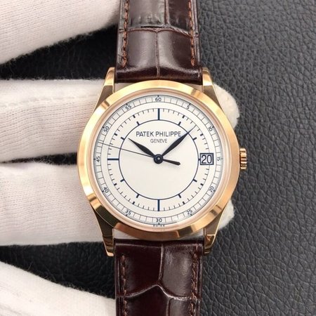 Patek Philippe Calatrava 5296R-001 ZF Factory Brown Strap