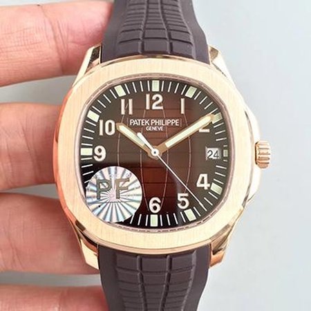 Patek Philippe Aquanaut Jumbo 5167R-001 PF Factory Chocolate Dial