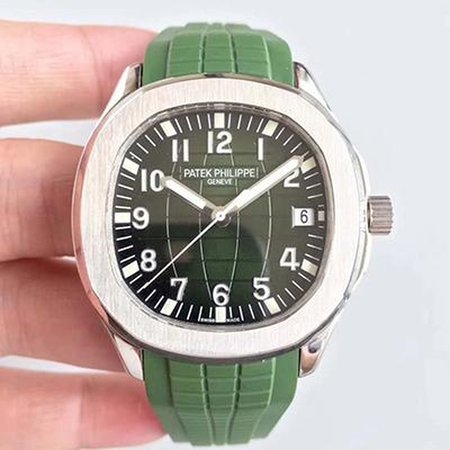 Patek Philippe Aquanaut Jumbo 5167A PF Factory Green Dial