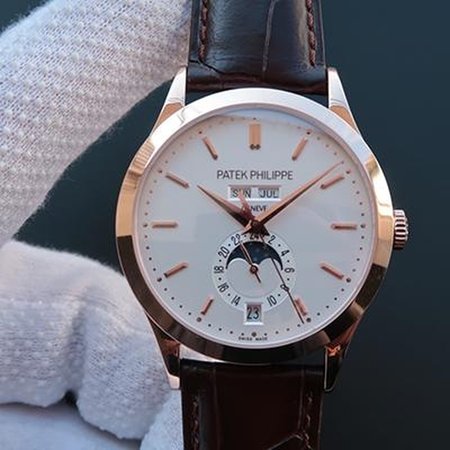 Patek Philippe Complications Annual Calendar 5396G KM Factory 18K Rose Gold White Dial