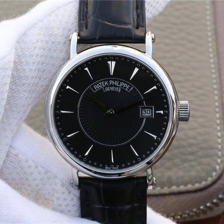 Patek Philippe Calatrava 5153G-001 ZF Factory Black Strap