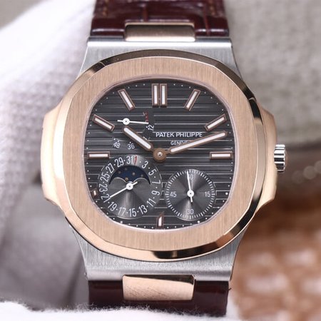 Patek Philippe Nautilus 5712GR-001 PF Factory Brown Strap