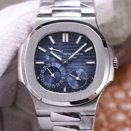 Patek Philippe Nautilus 5712/1A-001 PF Factory Blue Dial Steel Strap