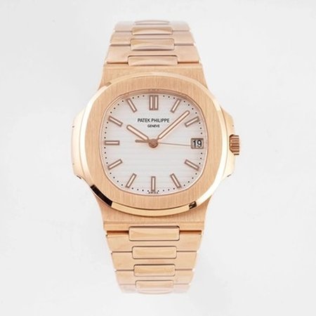 Patek Philippe Nautilus 5711/1R-001 PPF Factory V4 Rose Gold White Dial