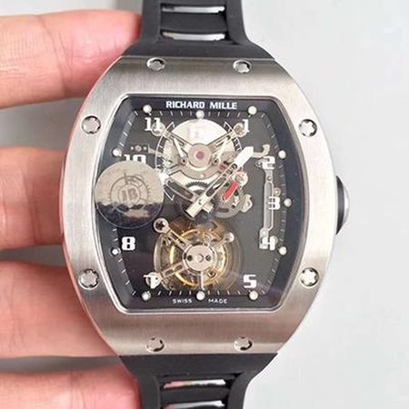 Richard Mille RM001 Tourbillon JB Factory Black Dial