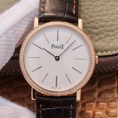 Piaget Altiplano Mecanique P10584 G0A36125 MKS Factory Rose Gold Diamond Bezel