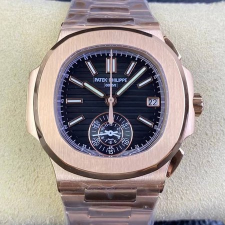 Patek Philippe Nautilus 5980/1R-001 3K Factory Black Dial