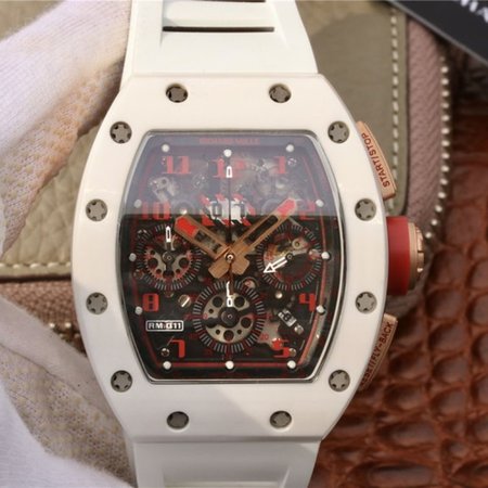 Richard Mille RM011 Felipe Massa Flyback Dubai Chronograph KV Factory Crystal Dial