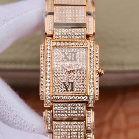 Patek Philippe Ladies Twenty-4 4908/50R-012 Rose Gold Diamond Dial