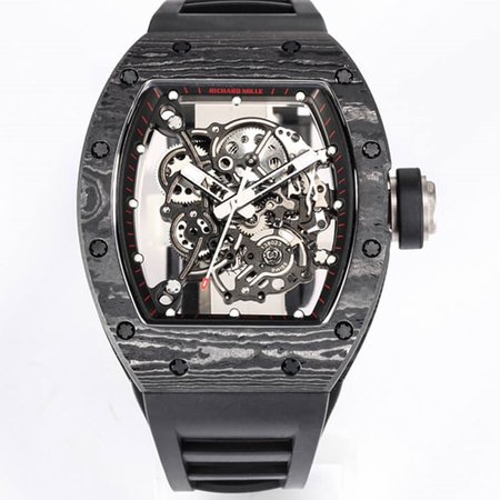 Richard Mille RM055 NTPT BBR Factory Black Carbon Fiber Case