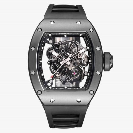 Richard Mille RM-055 BBR Factory Ceramic Skeleton Dial