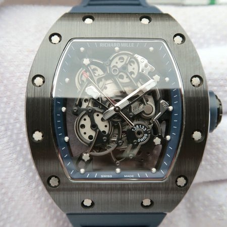 Richard Mille RM055 KV Factory Blue Strap