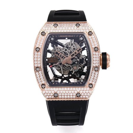 Richard Mille RM035 Americas KV Factory Diamond-Set Bezel