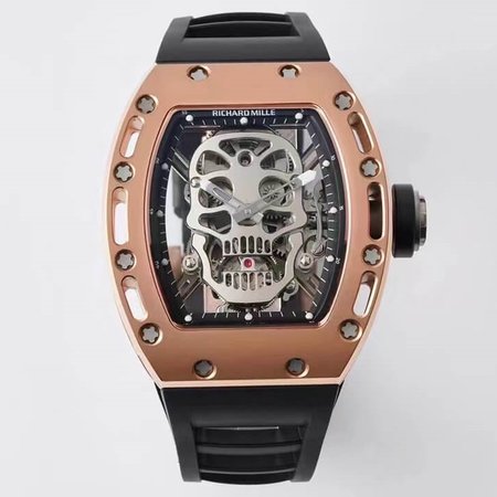 Richard Mille RM052 Tourbillon EUR Factory Black Rubber Strap