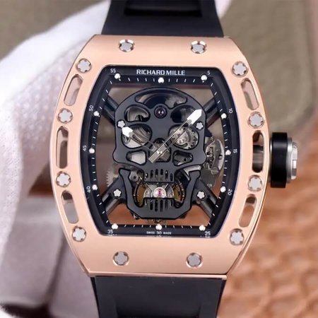 Richard Mille RM52-01 Tourbillon JB Factory Skull Dial