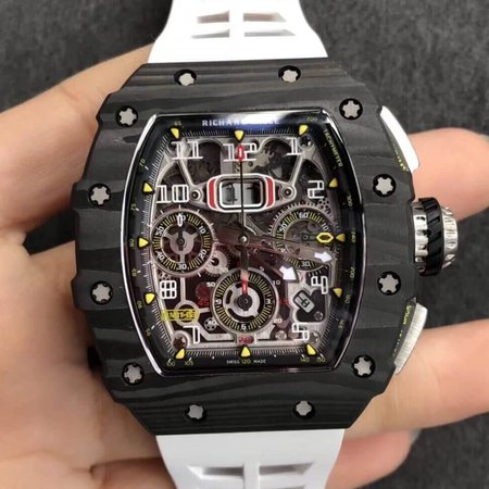 Richard Mille RM011-03 KV Factory Rubber Strap