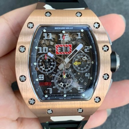 Richard Mille RM11 KV Factory Rubber Strap