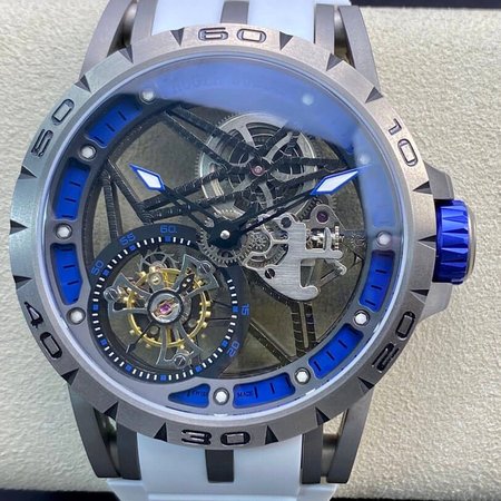 Roger Dubuis Excalibur RDDBEX0479 BBR Factory Skeleton Dial