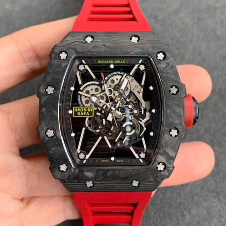 Richard Mille RM35-01 KV Factory Rubber Strap