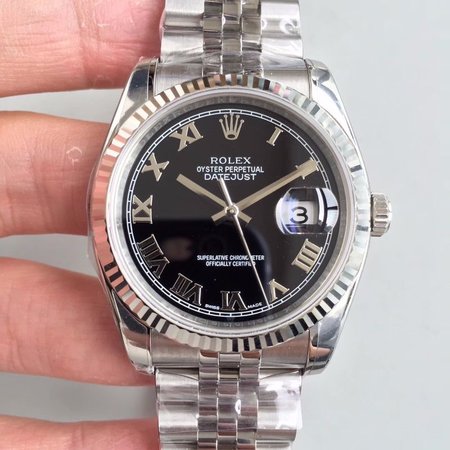 Rolex Datejust 116334 41MM EW Factory Black Dial