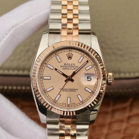 Rolex Datejust 116231 36MM GM Factory Pink Dial