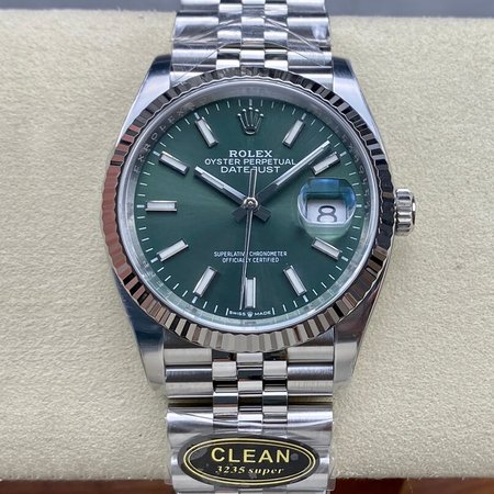 Rolex Datejust M126234-0051 36MM Clean Factory Stainless Steel