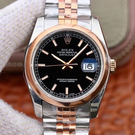 Rolex Datejust 36MM 126201 AR Factory Black Dial