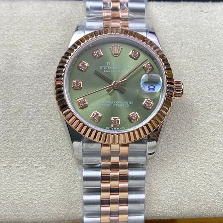 Rolex Datejust 31MM EW Factory Gold Bezel