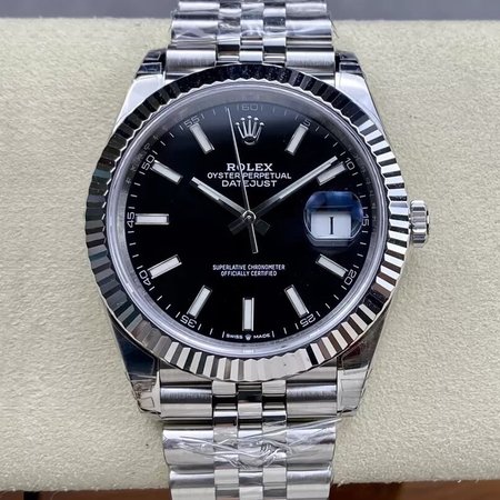 Rolex Datejust M126334-0018 VS Factory Black Dial