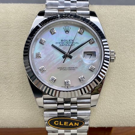 Rolex Datejust M126334-0020 Clean Factory Diamond-set Dial