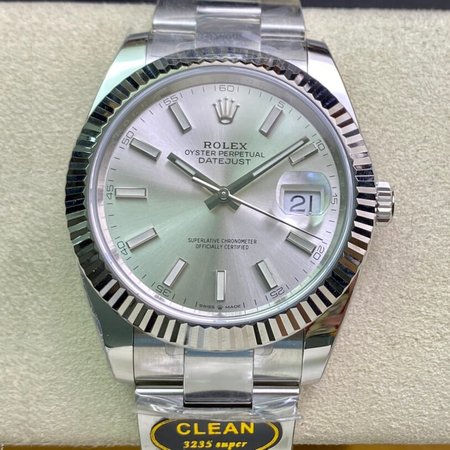 Rolex Datejust M126334-0003 Clean Factory Stainless Steel Strap