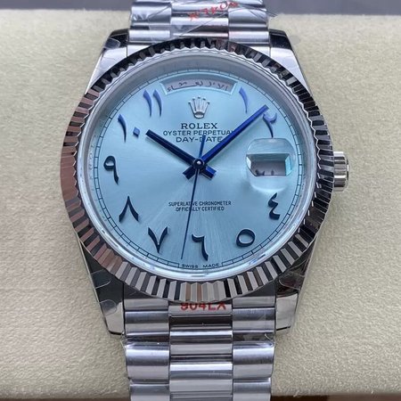 Rolex Day Date M228236 GM Factory V2 Middle Eastern Blue Dial