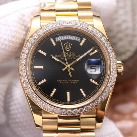 Rolex Day Date 40MM EW Factory Gold Strap