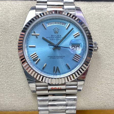 Rolex Day Date M228236-0012 EW Factory Sky Blue Dial