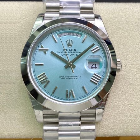 Rolex Day Date M228206-0044 EW Factory Blue Dial