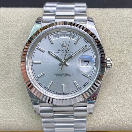 Rolex Day Date 40MM EW Factory Stainless Steel Strap