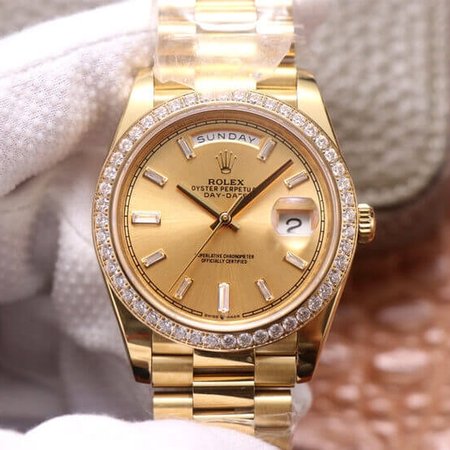 Rolex Day Date M228348RBR-0002 EW Factory Rose Gold Case