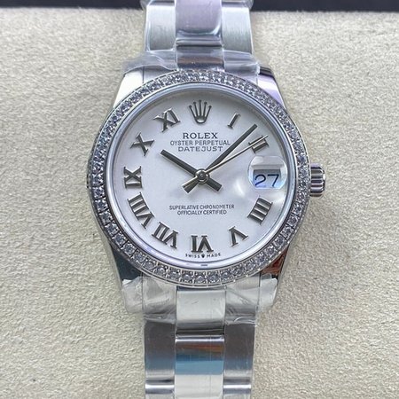 Rolex Datejust M278384RBR-0013 31MM EW Factory Diamond Bezel