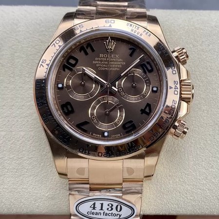 Rolex Cosmograph Daytona M116505-0011 Clean Factory Gold Stainless Steel Strap